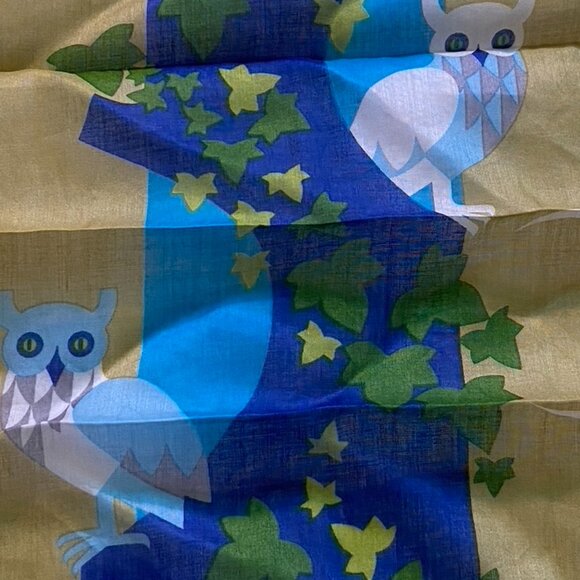 Vintage SwissAir Hankie/Scarf Gisele Rappaz Original - Picture 4 of 6